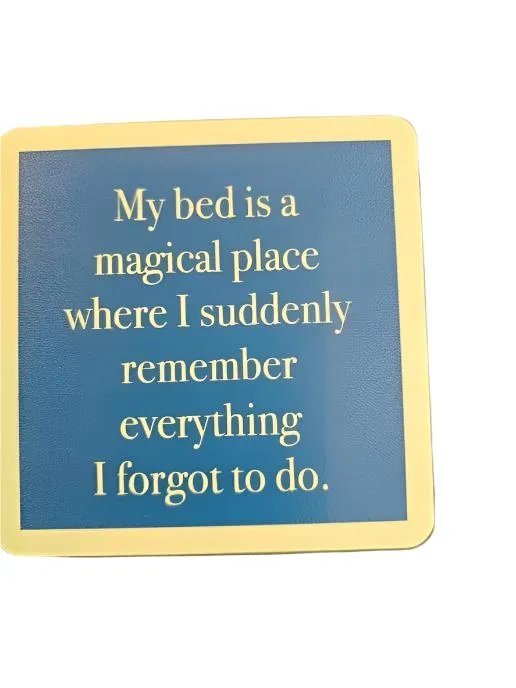 1014 - "Magical Place"   Drinks On Me Coaster