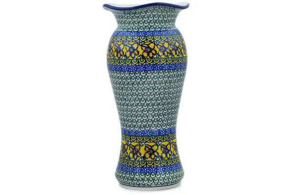 11" Vase - Turkish Flowers