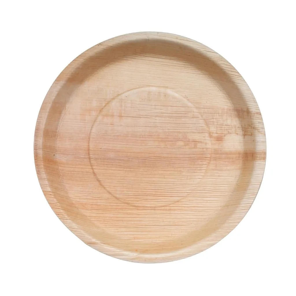 13 Inch Round Disposable Palm Leaf Trays