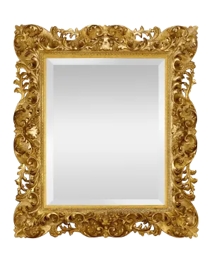 19th-Century Italian Giltwood Mirror