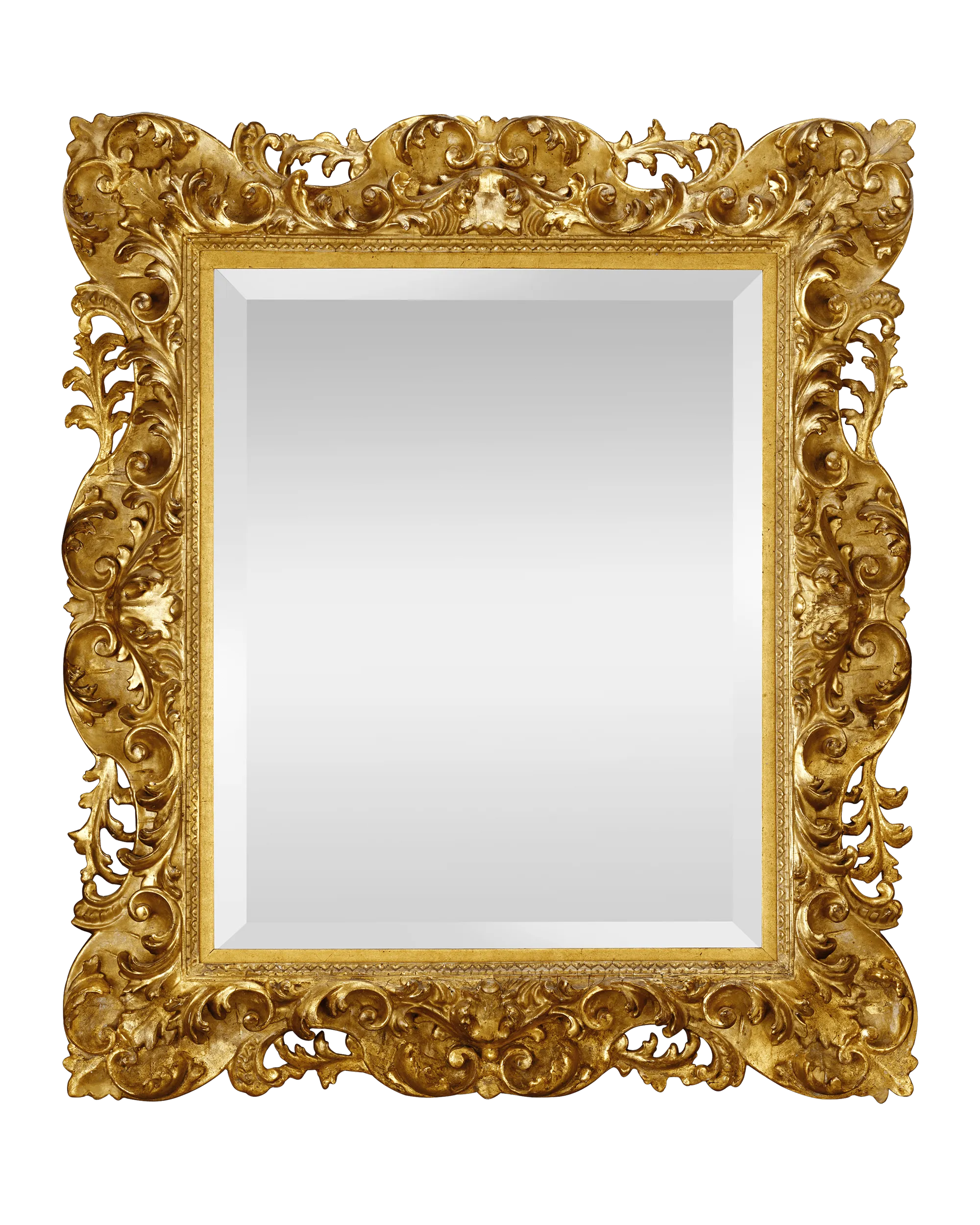 19th-Century Italian Giltwood Mirror