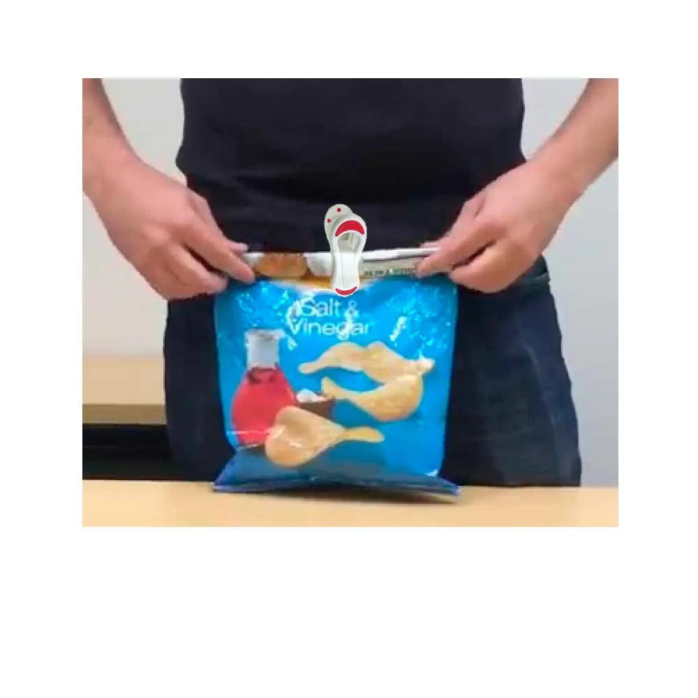 20pcs Kitchen Chip Snack Fresh Food Storage Sealing Bag Clips Clamps Grip Coffee