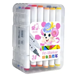 24 Piece Two Side Color Marker