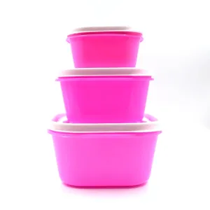 3 Pc Multi-Purpose Container used in all kinds of household and official purposes for storing food and stuffs etc.