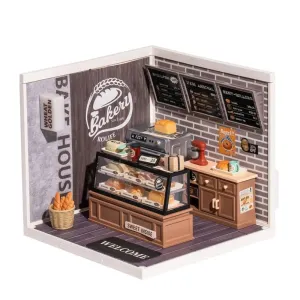 3d Puzzle Kit Build your Own Golden Wheat Bakery a Charming and Intricate Diy Miniature House Set for Kids Adult