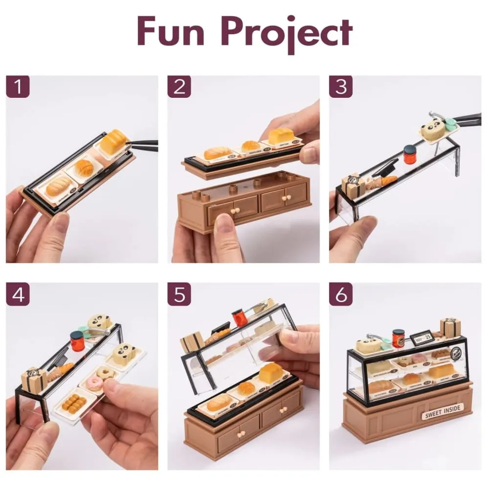 3d Puzzle Kit Build your Own Golden Wheat Bakery a Charming and Intricate Diy Miniature House Set for Kids Adult