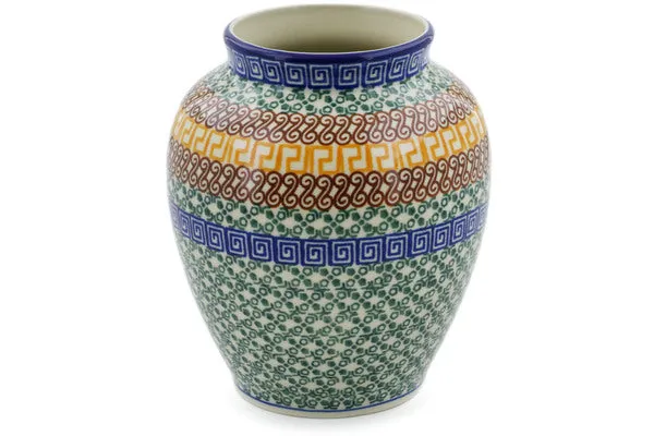 7" Vase - Grecian Sea