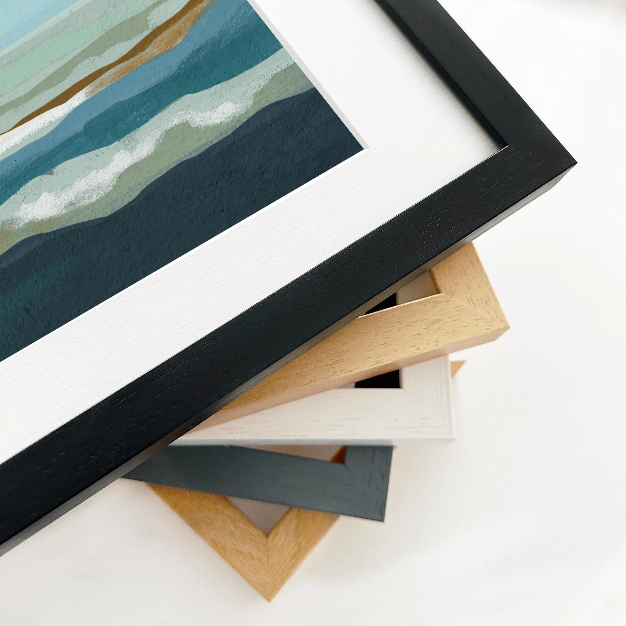 Abstract Seascape Art Print