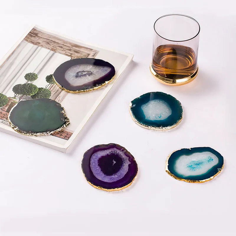 Agate Drink Coasters