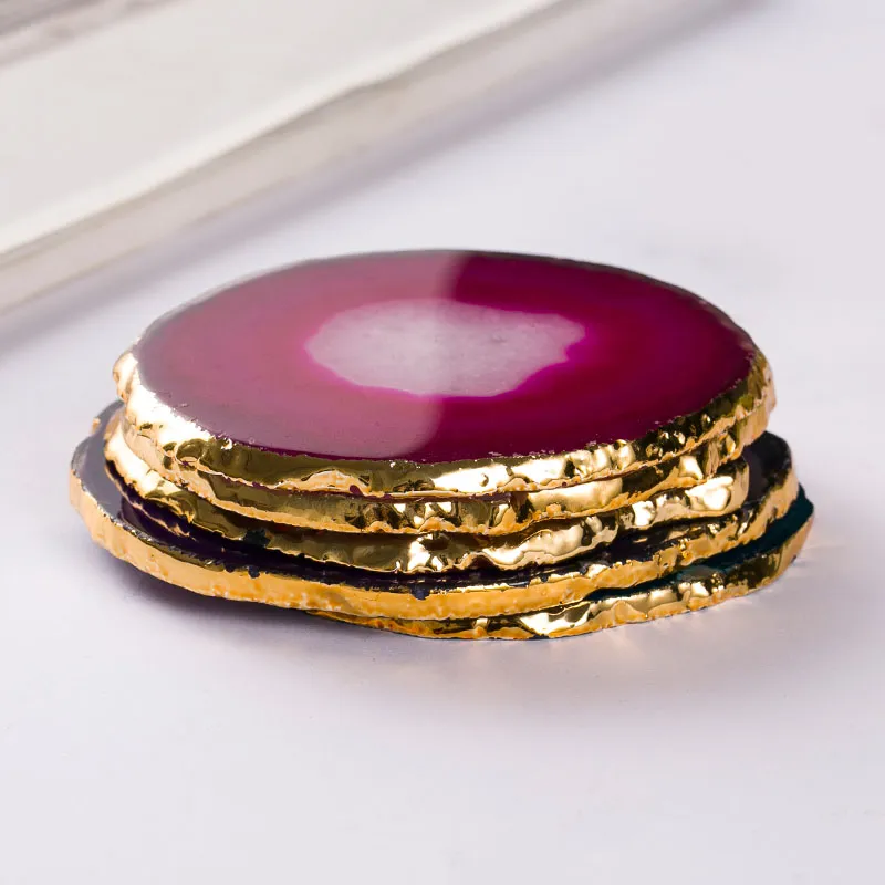 Agate Drink Coasters