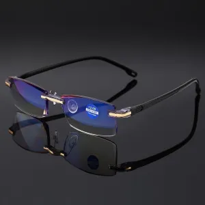 Anti Blue Light Frameless women men Glasses