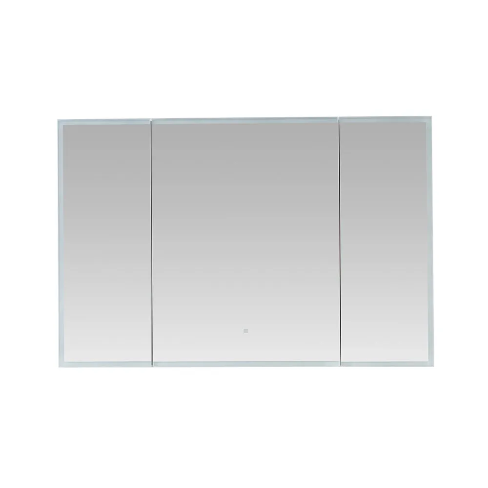 Aquadom Edge Royale 48x32 LED Lighted Triple Door Medicine Cabinet