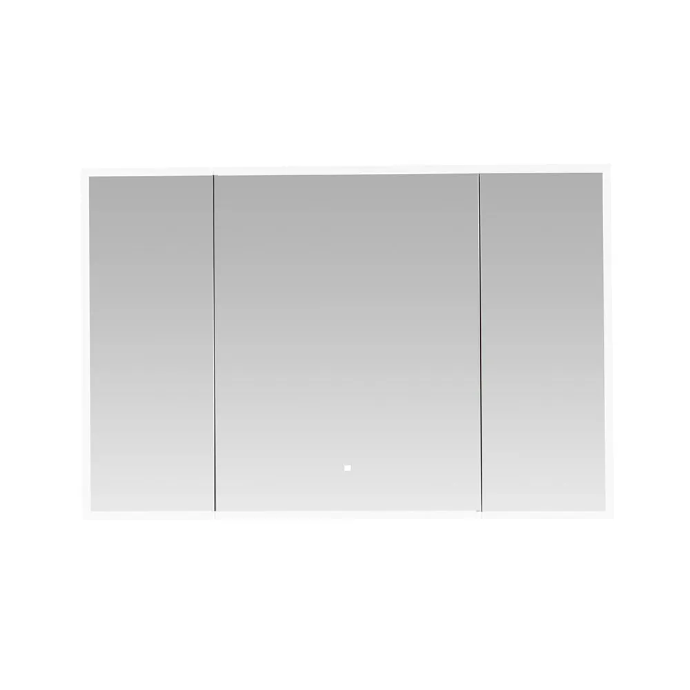 Aquadom Edge Royale 48x32 LED Lighted Triple Door Medicine Cabinet