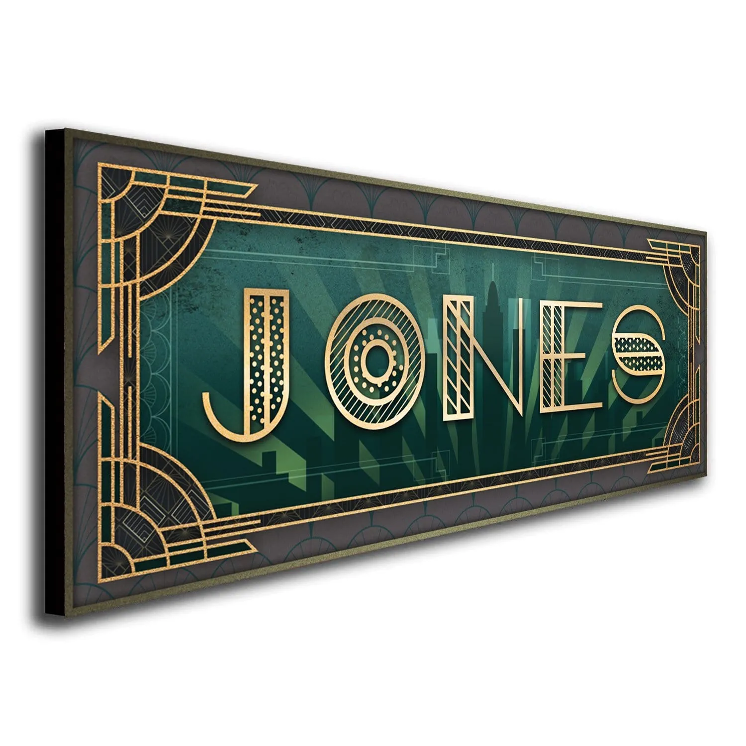 Art Deco Name Art
