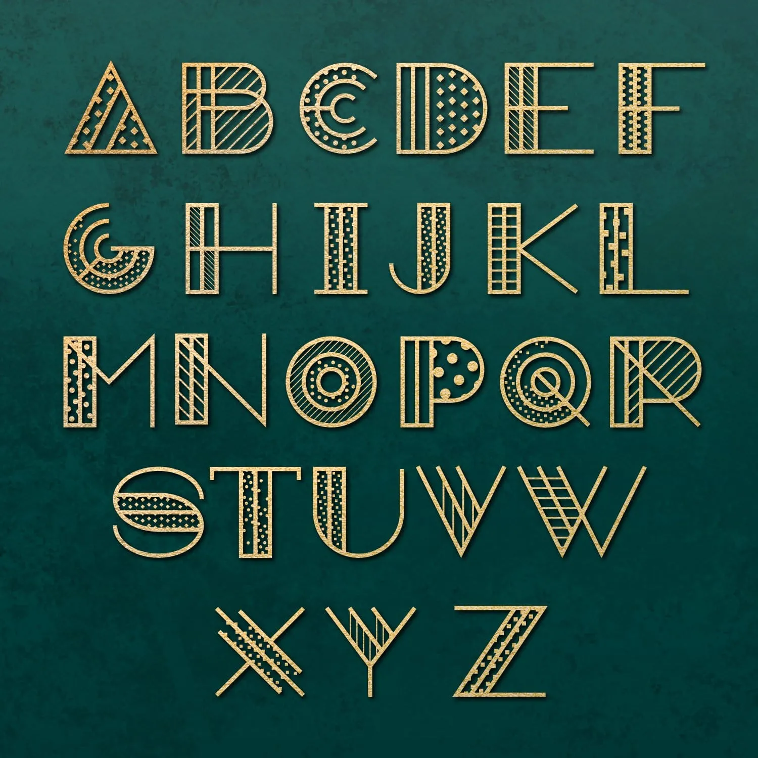 Art Deco Name Art