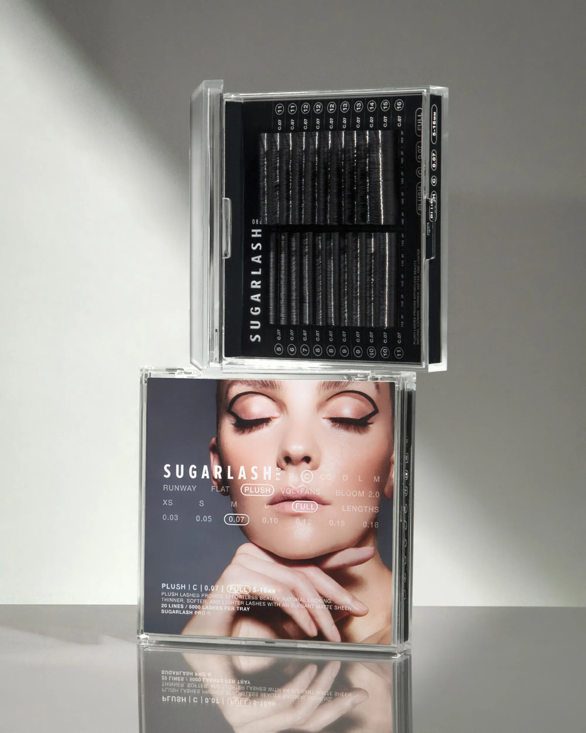 B-Curl Plush Lashes (Multi-Length Trays)