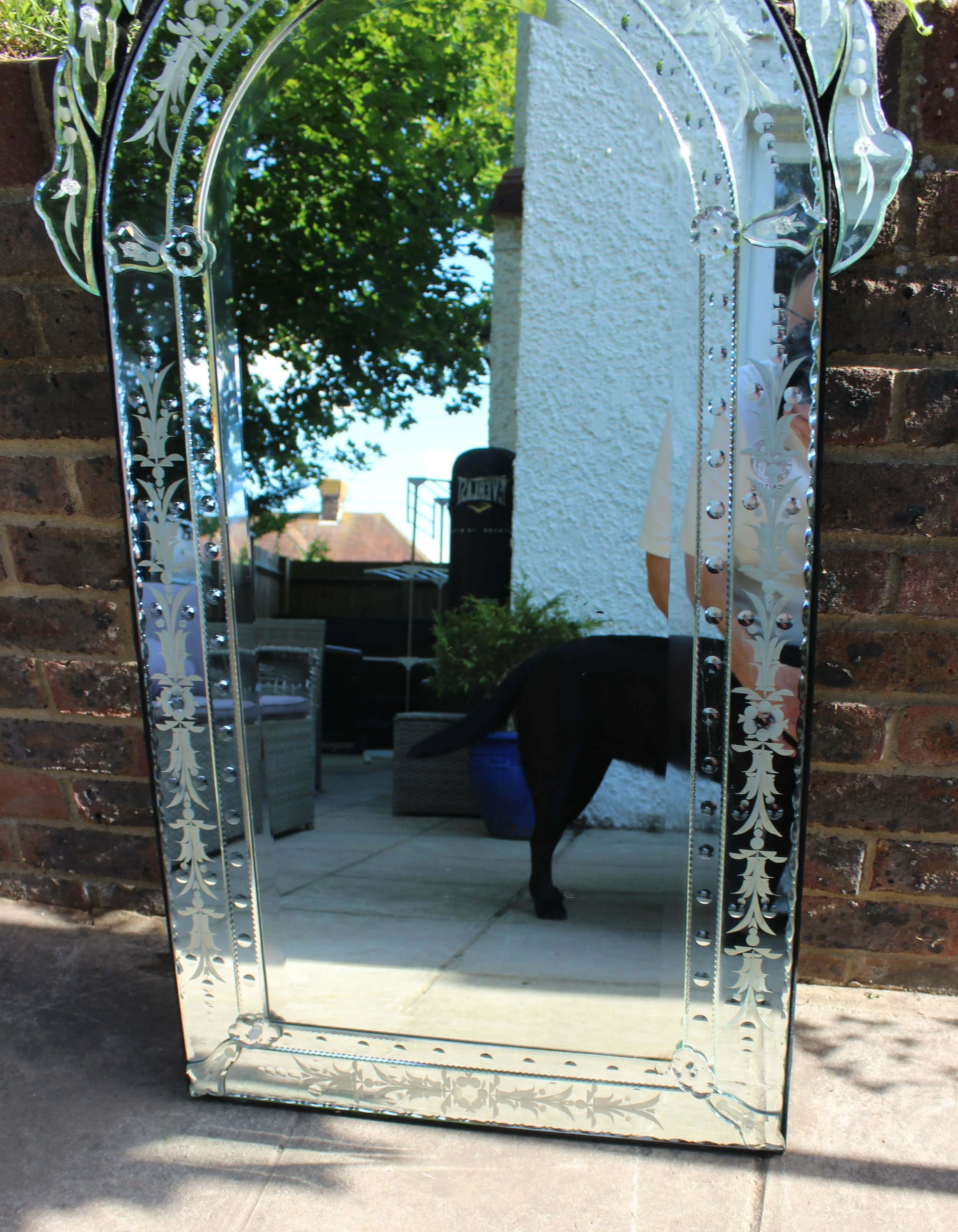Beautiful  Venetian style pier mirror