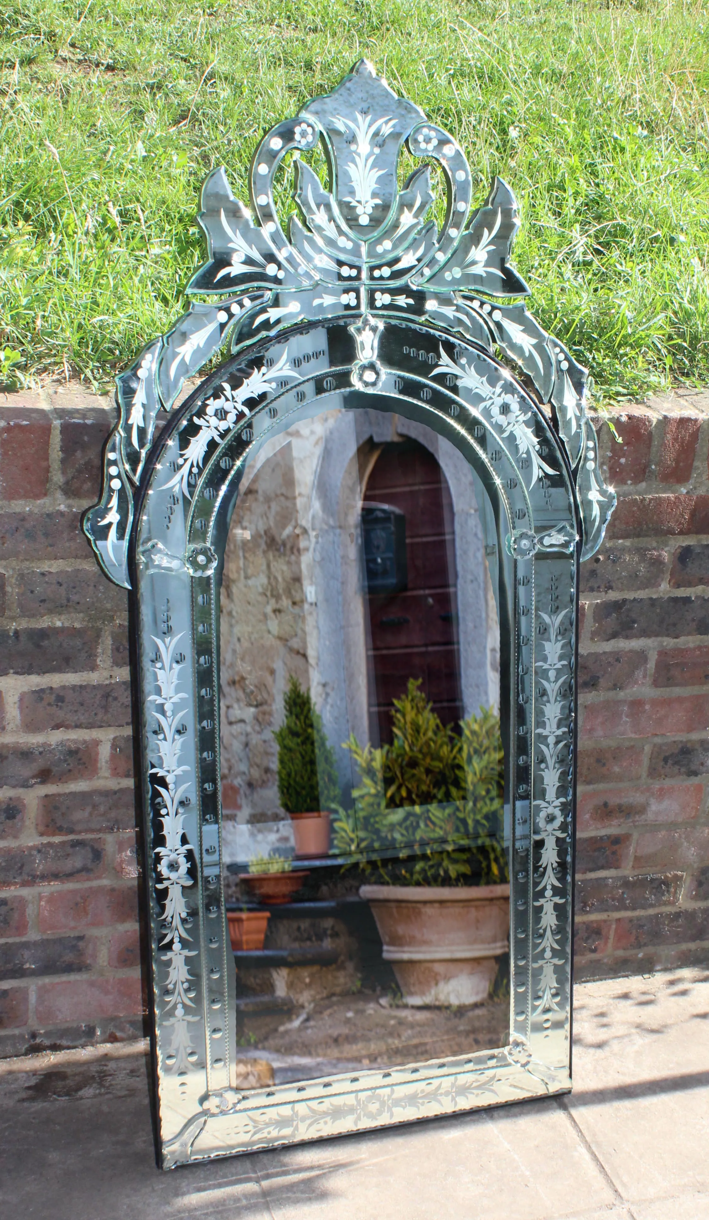 Beautiful  Venetian style pier mirror