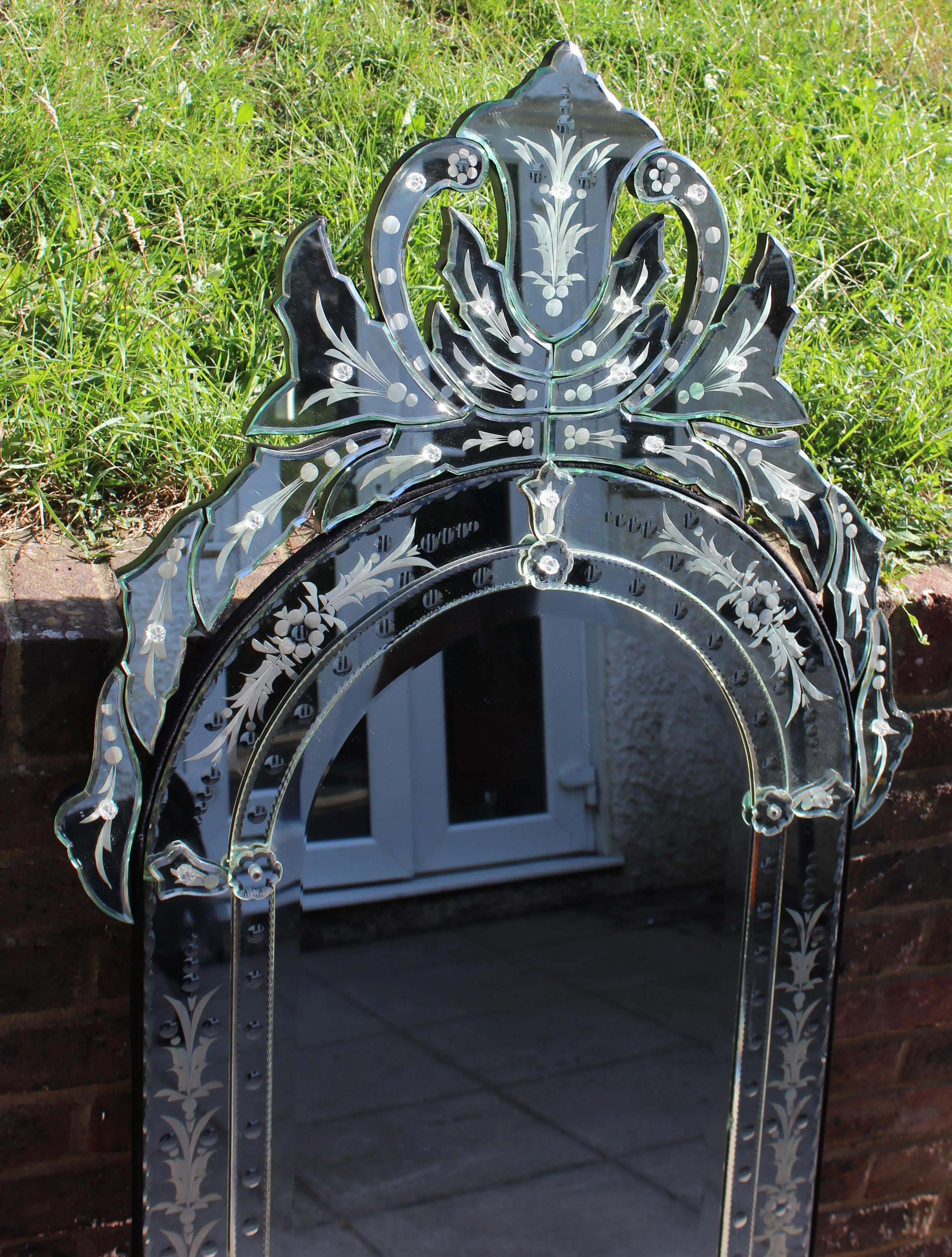 Beautiful  Venetian style pier mirror