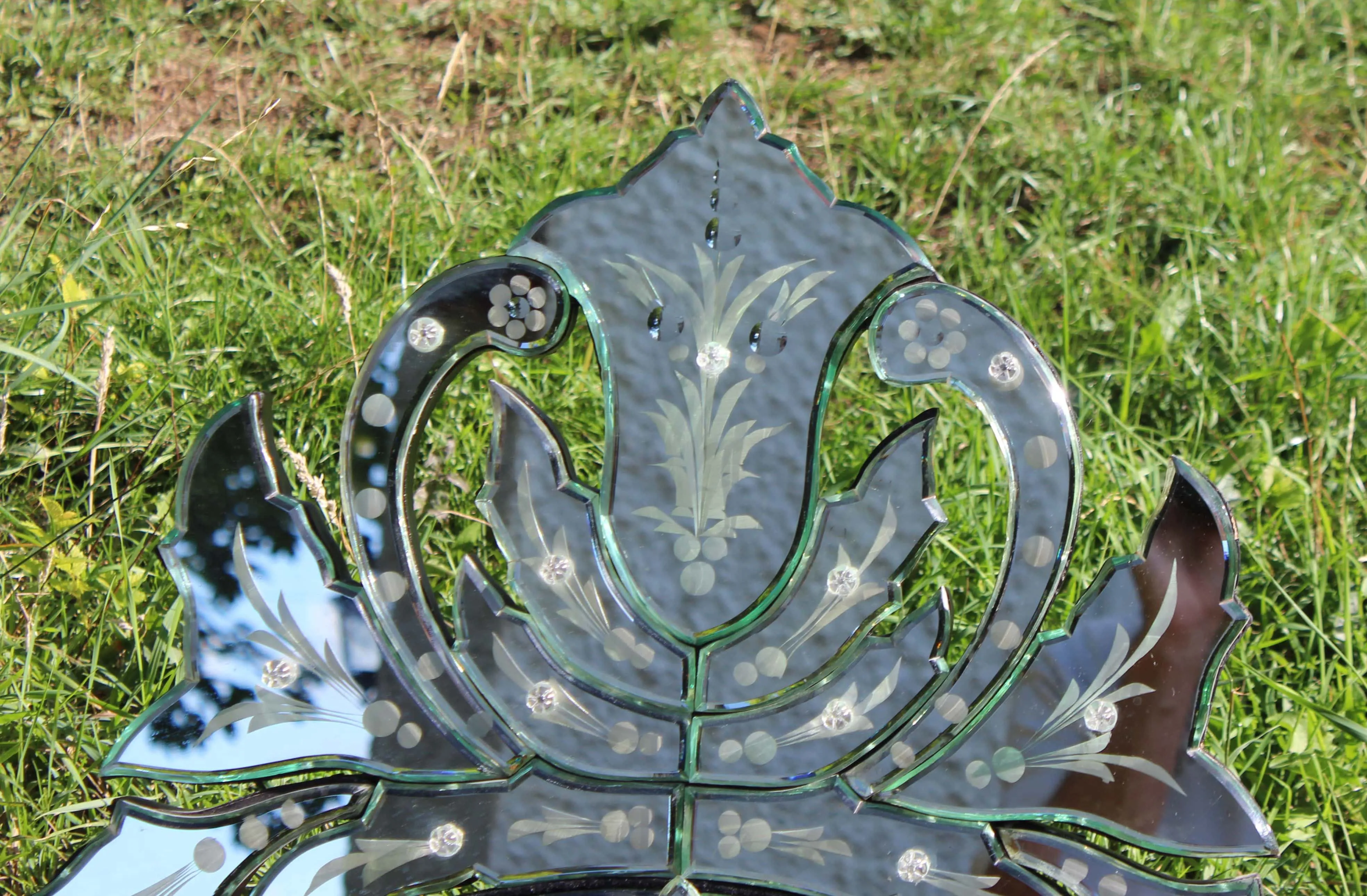 Beautiful  Venetian style pier mirror