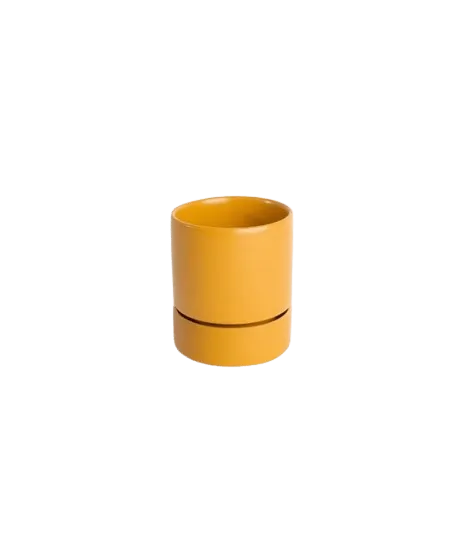 Billie Planter Mustard Small