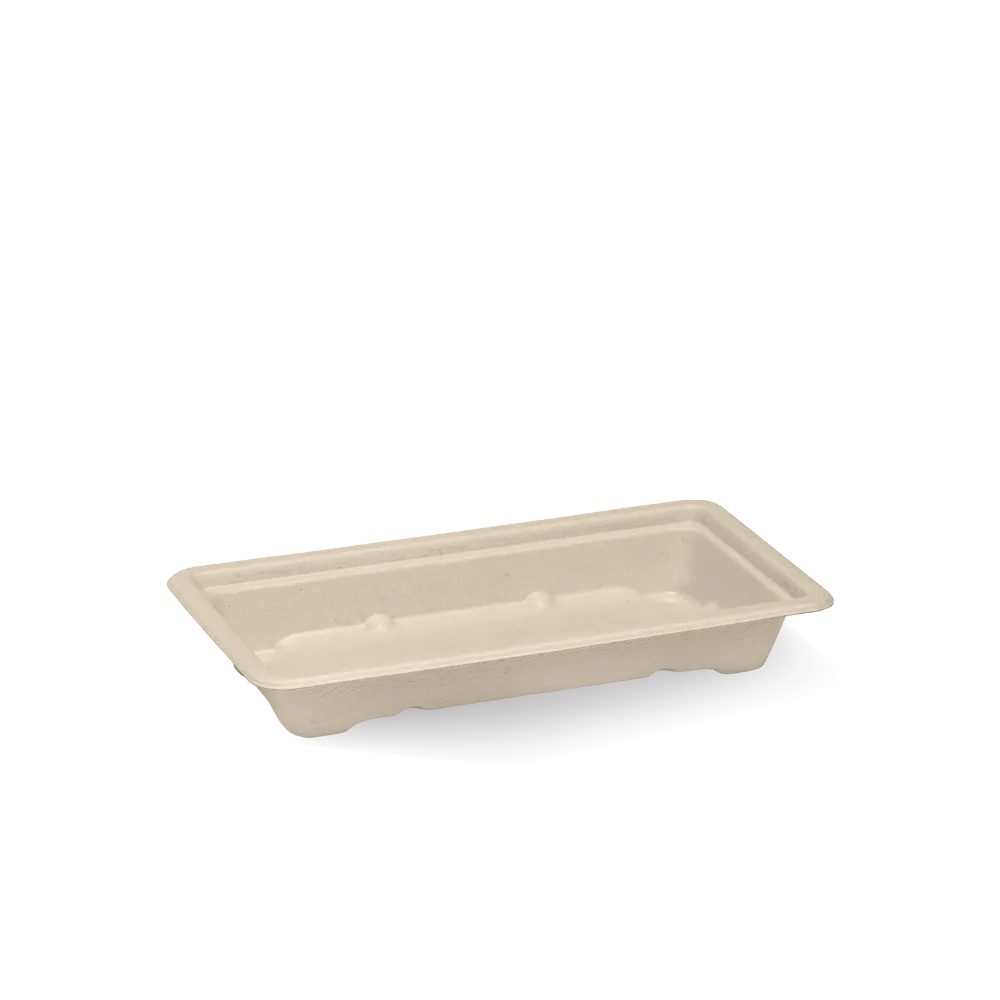 Biopak BioCane Sushi Tray Base Small 600pcs