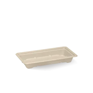 Biopak BioCane Sushi Tray Base Small 600pcs