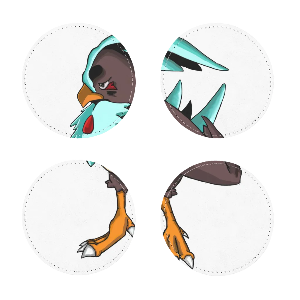 Bircross Sublimation Coasters Pack of Four