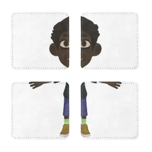 Boy Sublimation Coasters Pack of Four