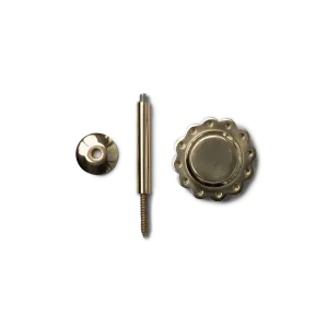 Brass Small Hold Back Scallop (Single)