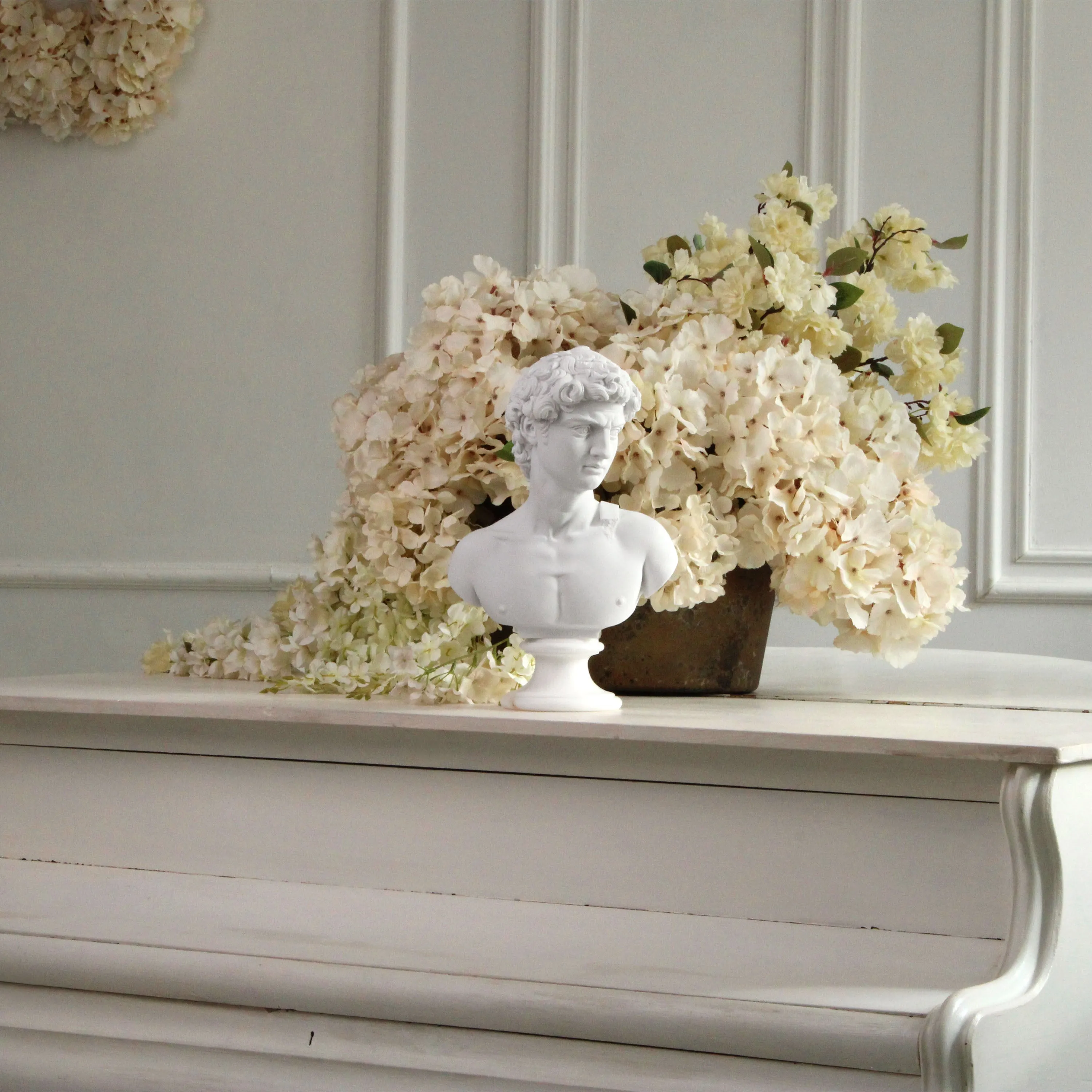 Bust of Michelangelo's David Statue