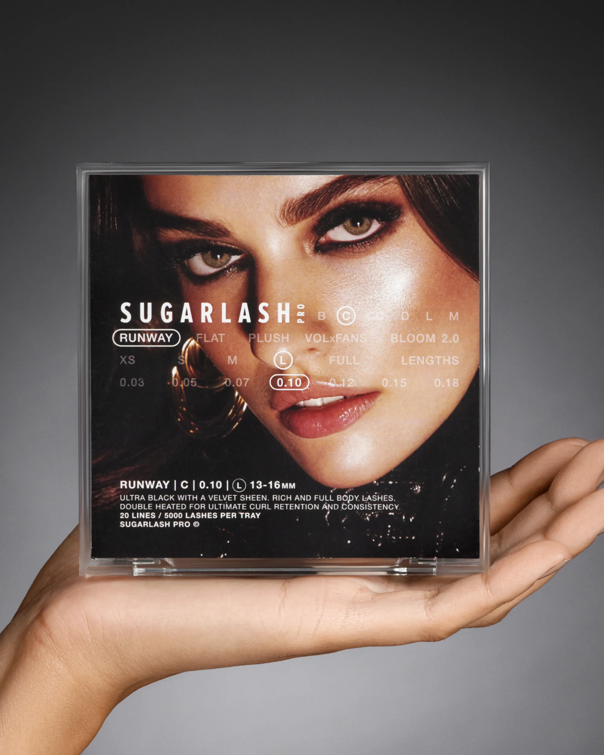 CC-Curl Runway Lashes (Single-Length Trays)