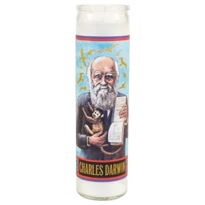 Charles Darwin Saint Candle