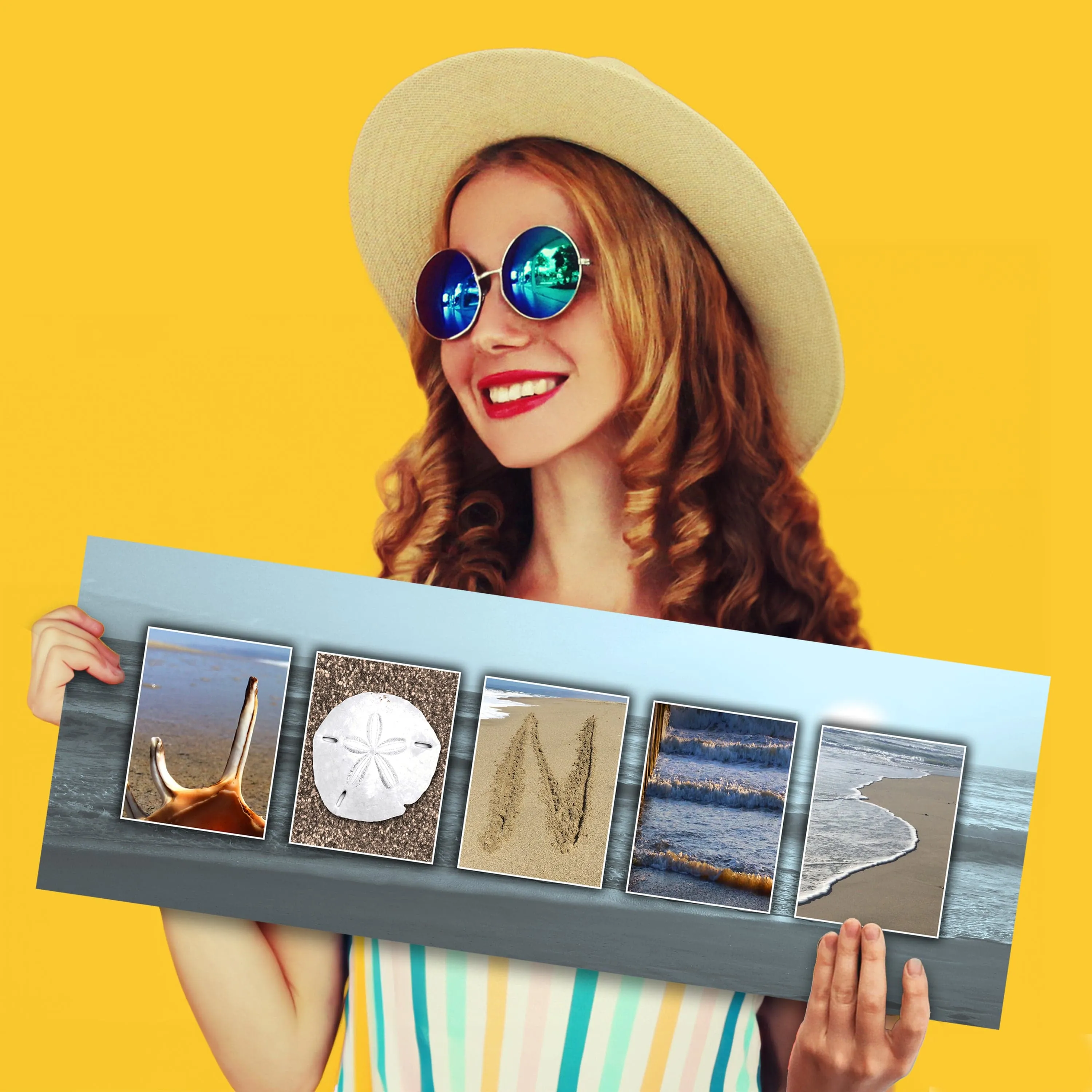 Coastal Beach Name Art