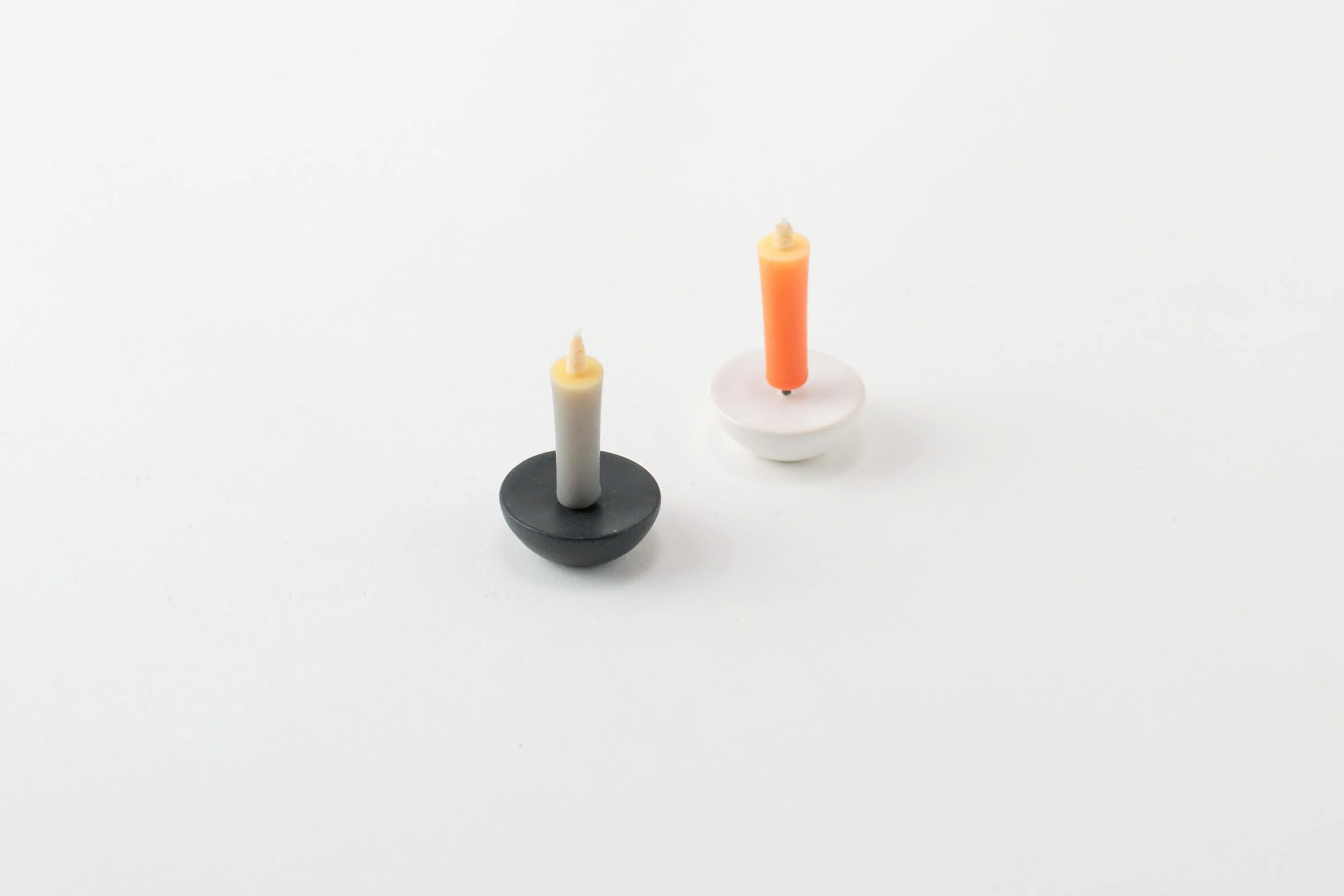 Colorful Rice Wax Candle - Earth Colors