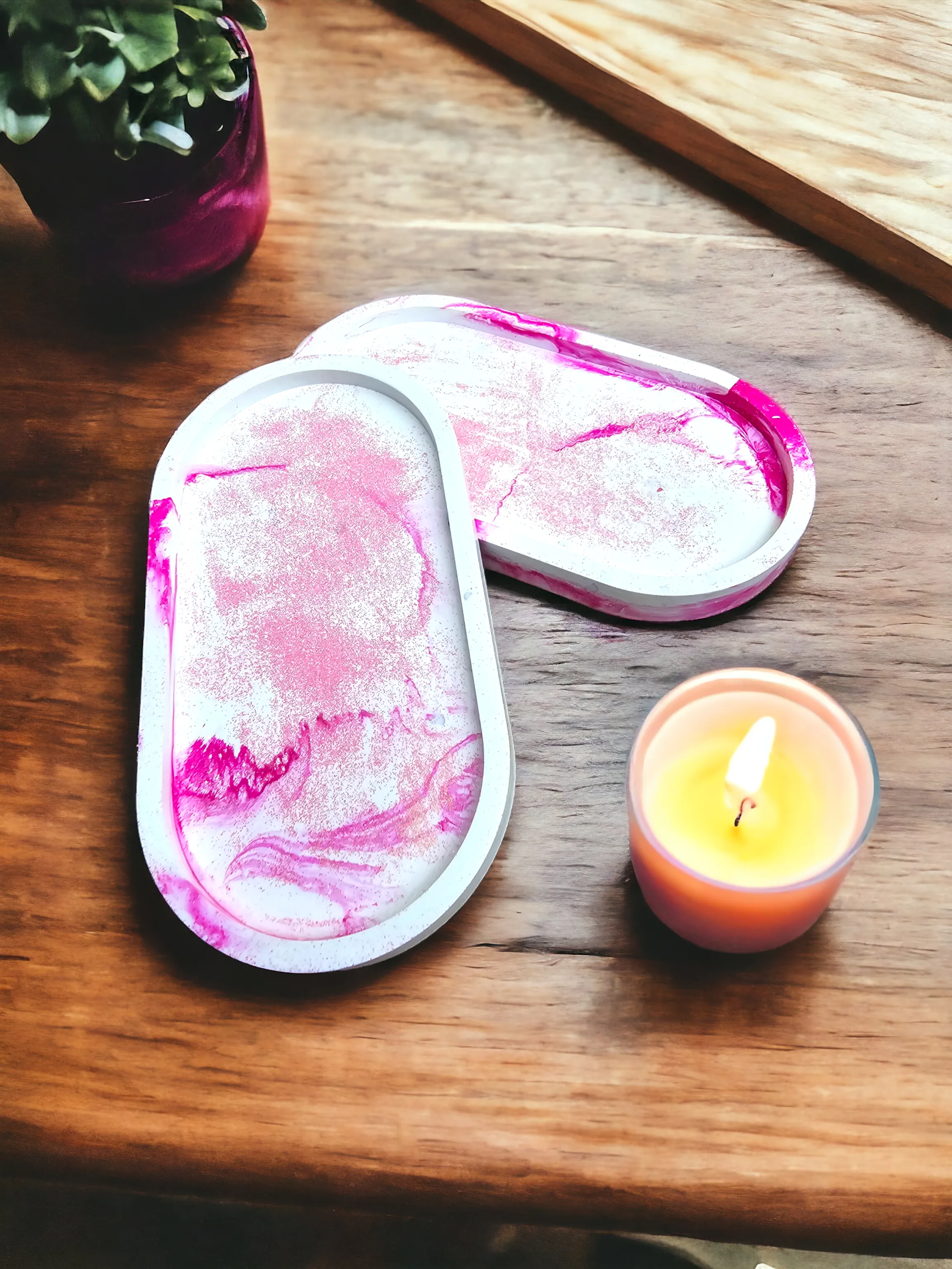 Concrete Decor - Trinket Tray - Coasters