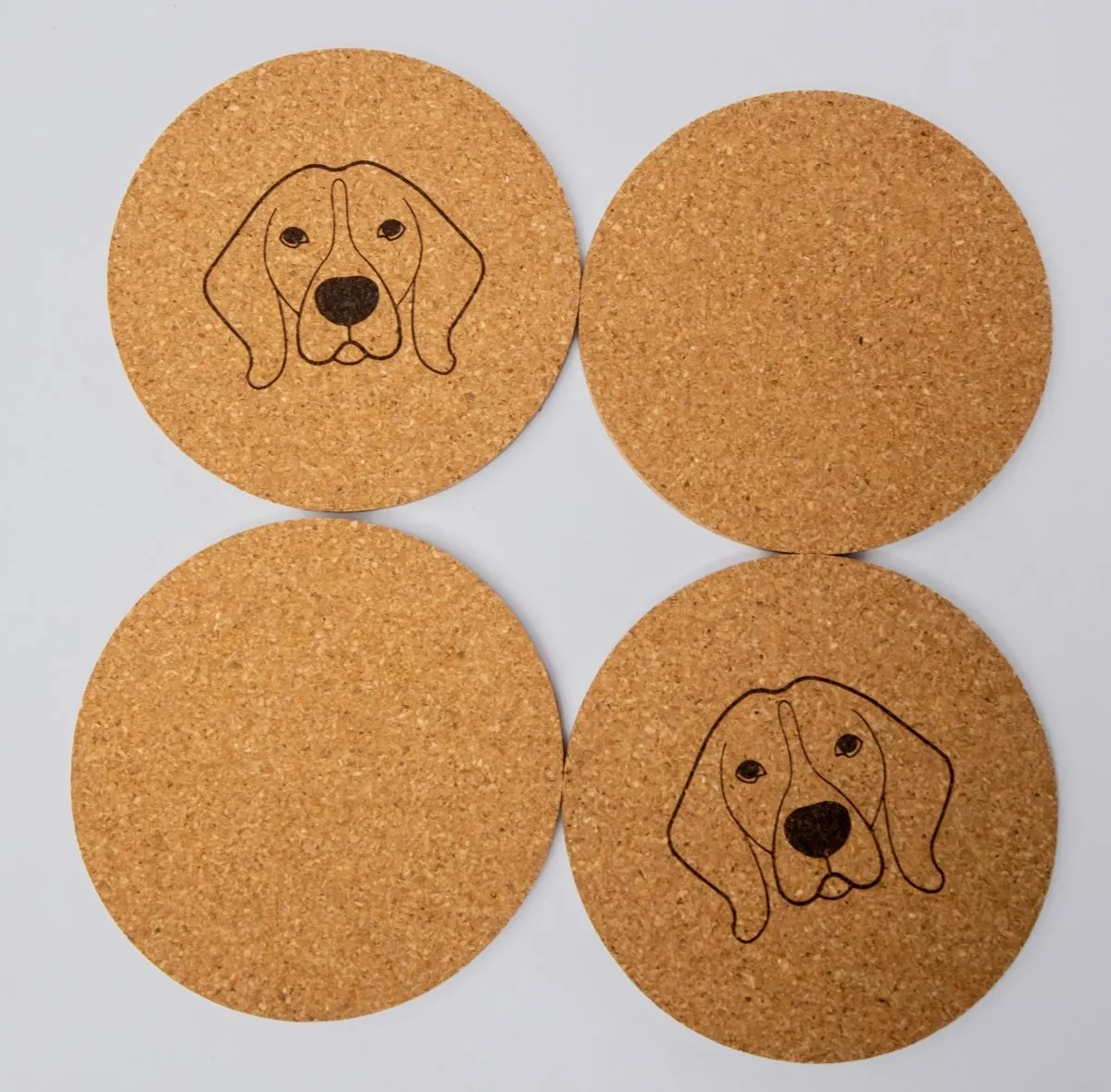 Cork Coasters | Eco-friendly | Water Resistant and Aesthetic Coasters (set of 2 to 12)