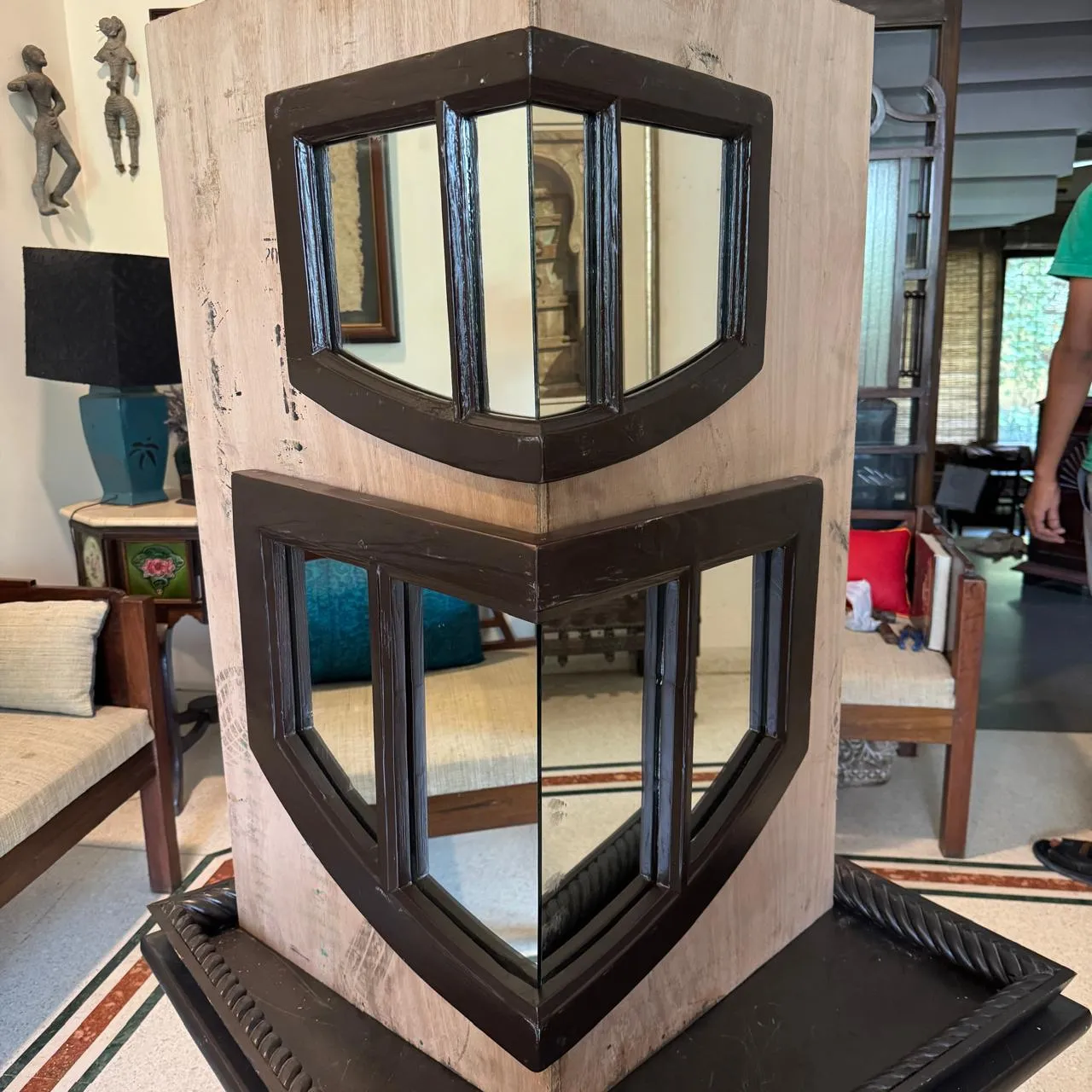 Corner Mirrors :Aaina 11 ( Set of two)