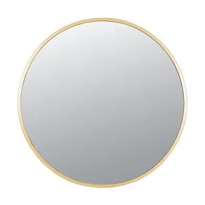 Cottage 428A01GO 30-Inch Round Mirror - Gold