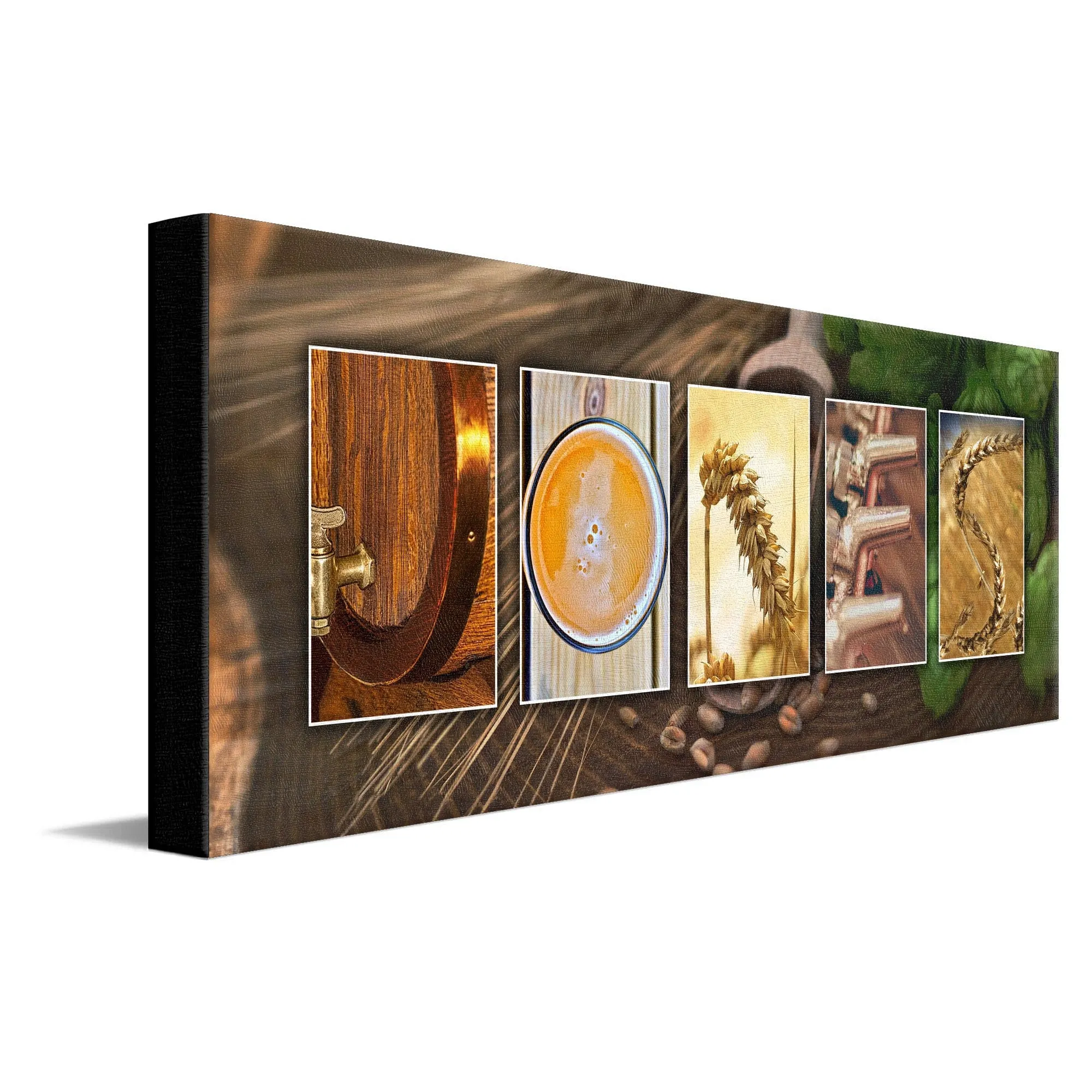 Craft Beer & Brewer Name Art Print