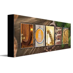 Craft Beer & Brewer Name Art Print
