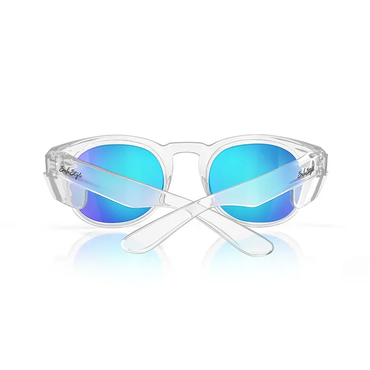 Cruisers Clear Frame Mirrors Blue Polarised