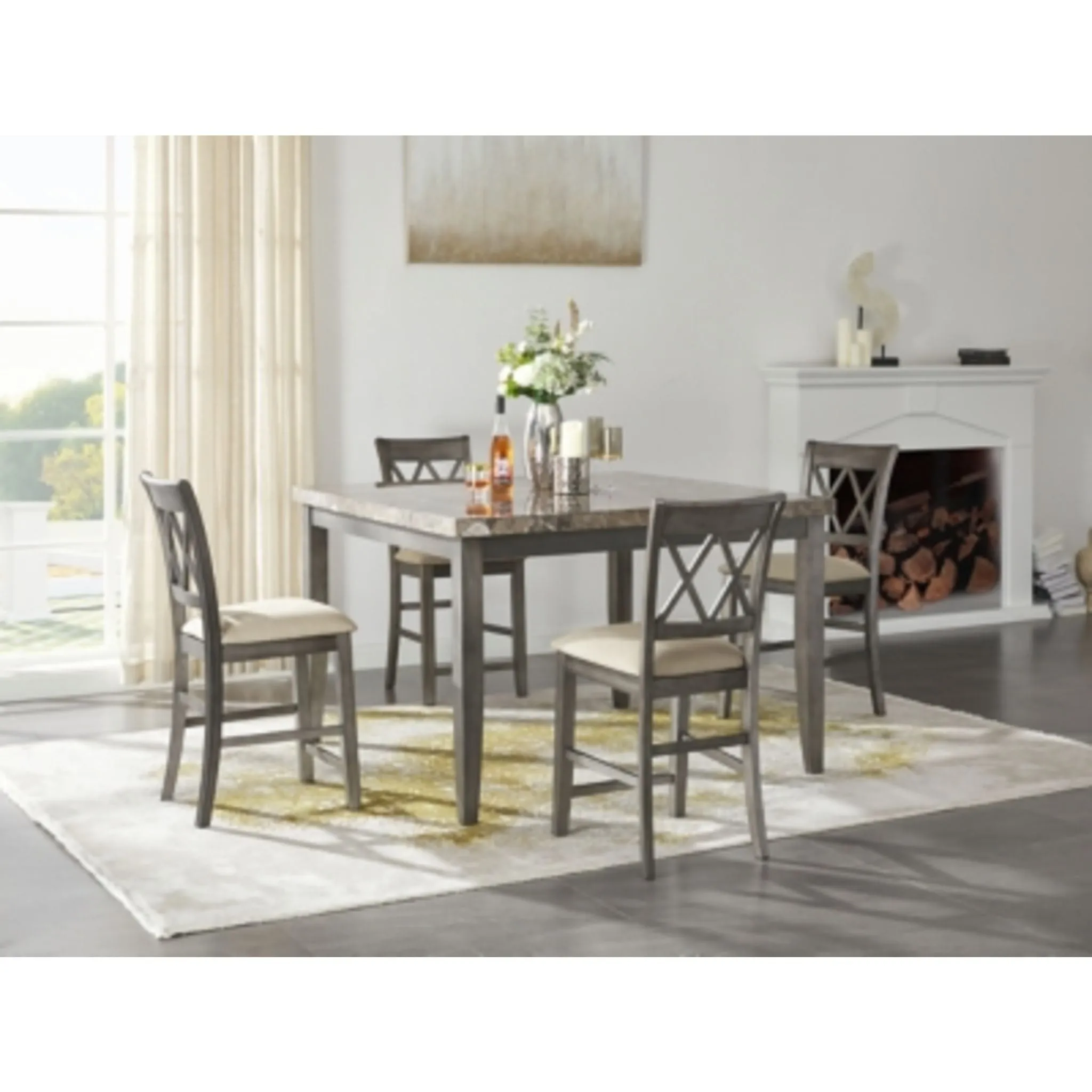 Curranberry Counter Dining Set