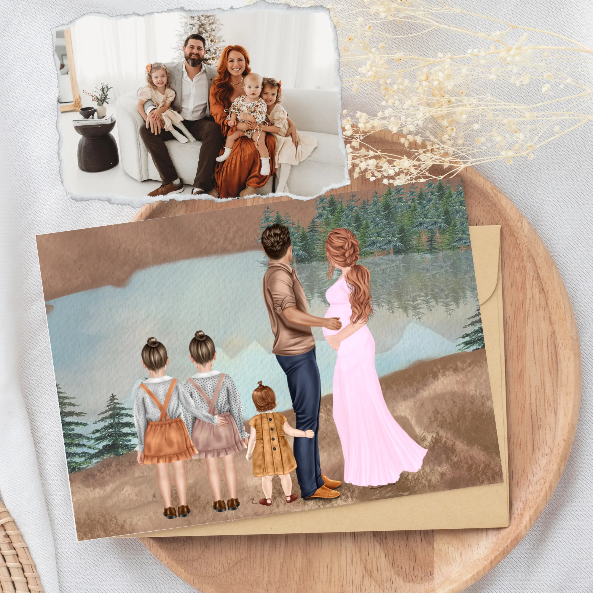 Custom Portrait Digital Illustrations