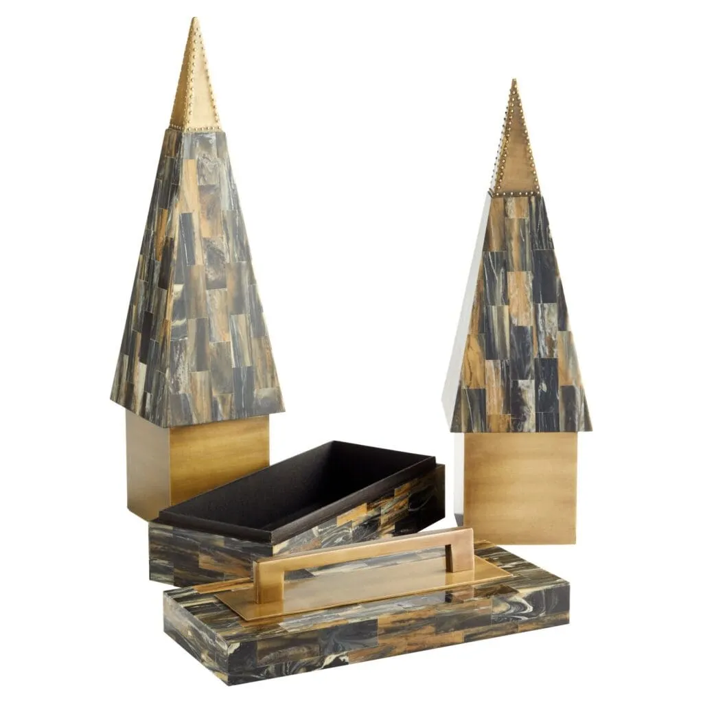 Cyan Design 11533 Cairo Spire - Antique Brass - Large