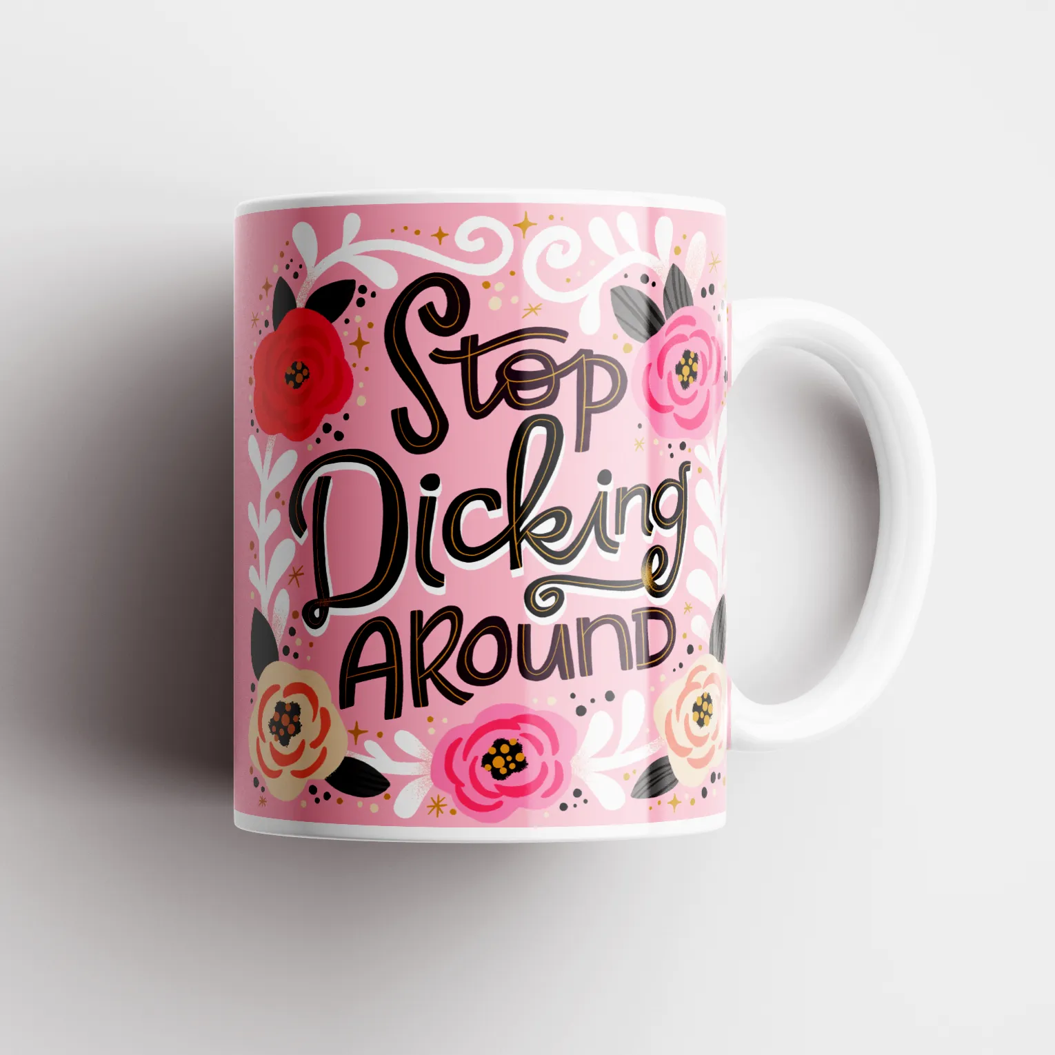 Disrupted Industries Funny Coffee Mugs