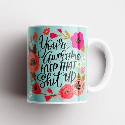 Disrupted Industries Funny Coffee Mugs