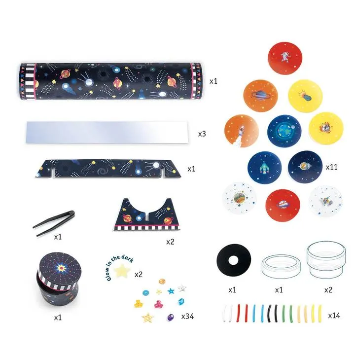 diy space immersion kaleidoscope