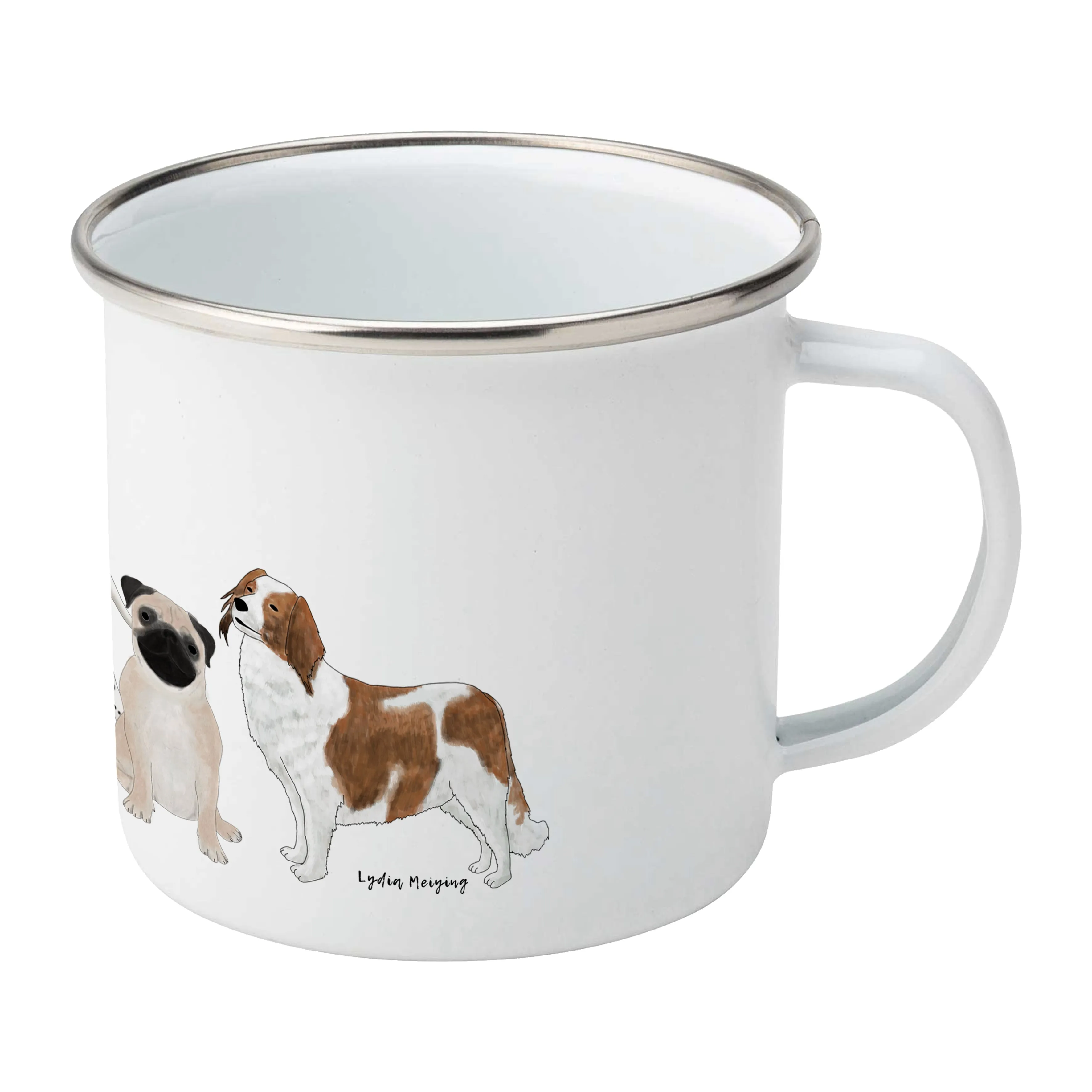 Dogs - Enamel Mug