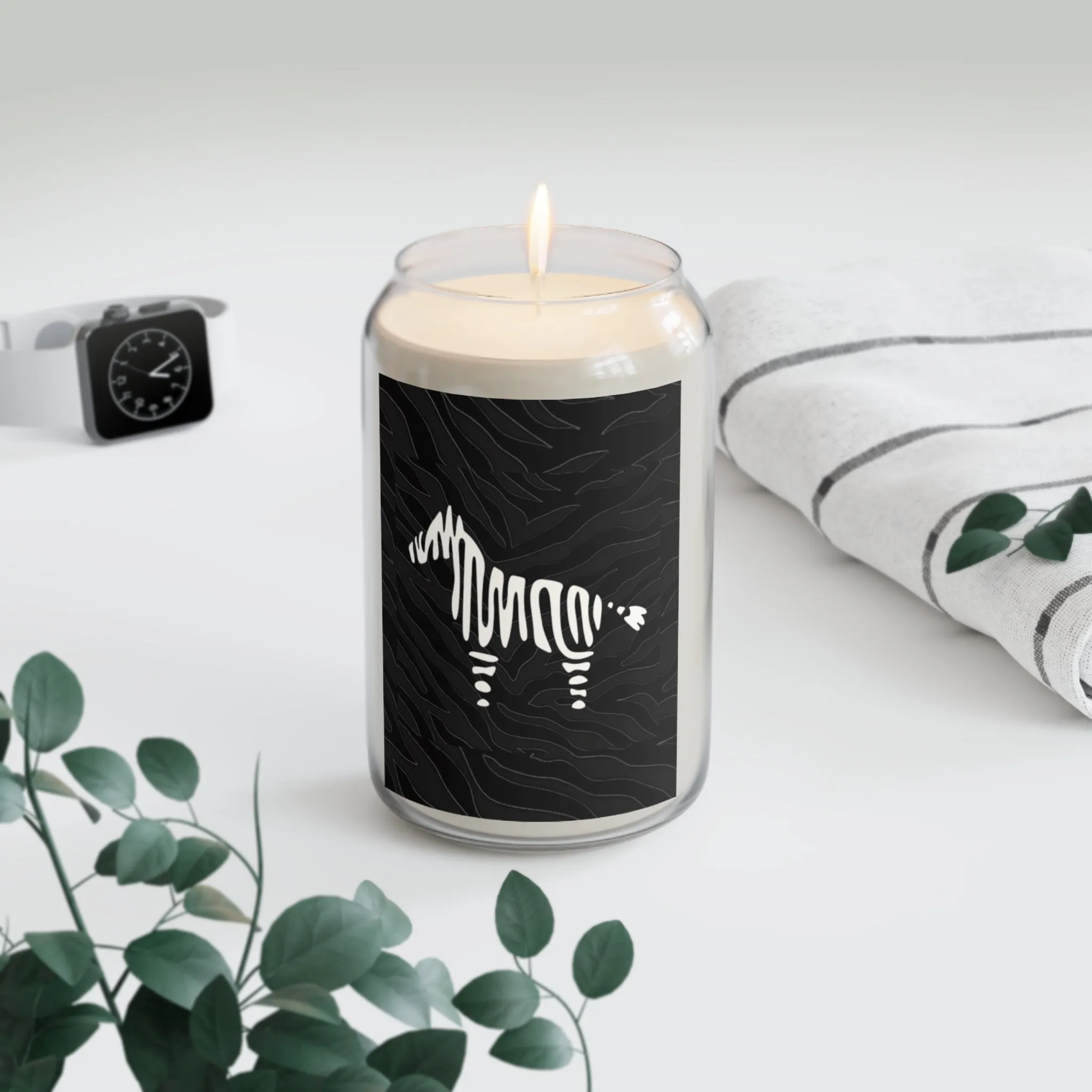 EDS Awareness Zebra Scented Candle, 13.75oz